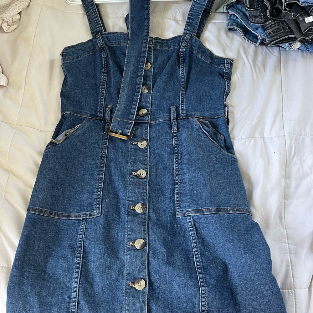 denim dress